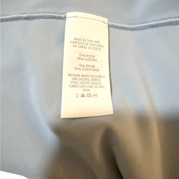 Aerie SMOOTHEZ Square Neck Light Blue Tank Top - Size Small - NWOT - Picture 5 of 6